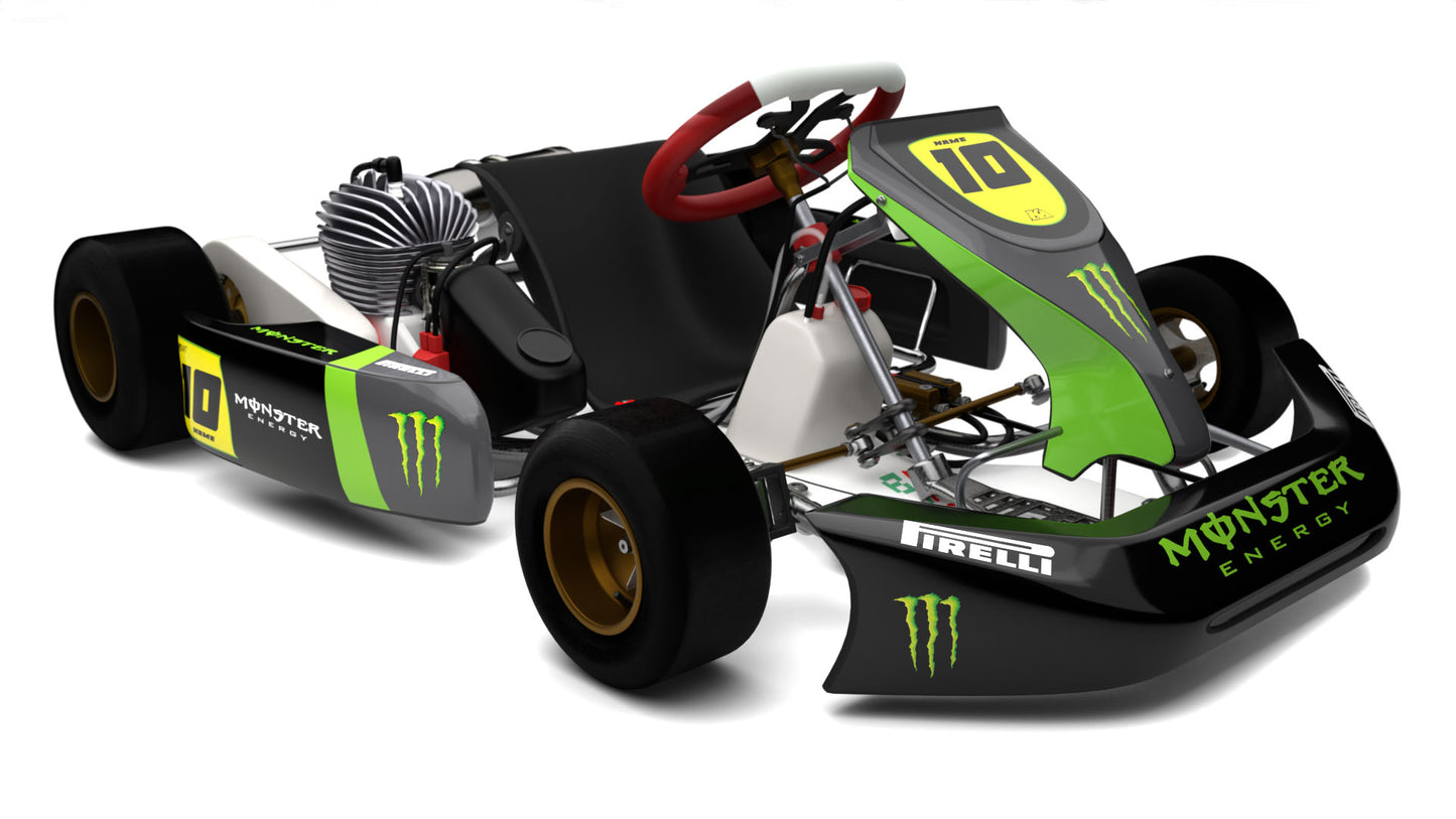 Terror Style Full Go Kart Sticker Kit