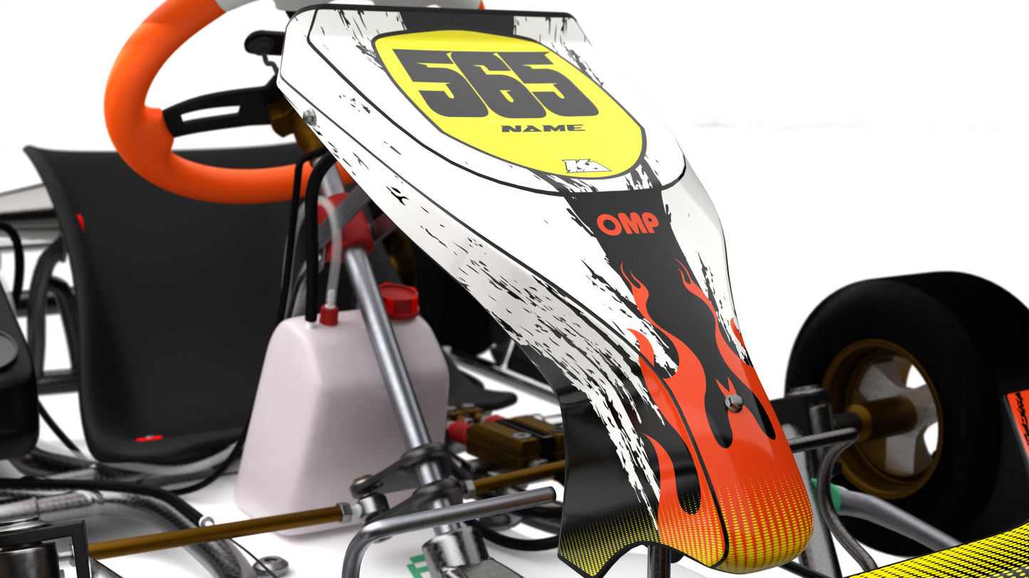 Geni Style Full Go Kart Sticker Kit