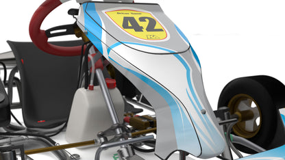 Whirlpool Style Full Go Kart Sticker Kit
